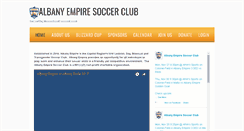 Desktop Screenshot of albanyempire.com