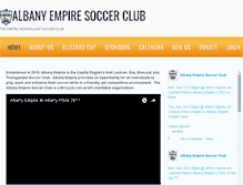 Tablet Screenshot of albanyempire.com